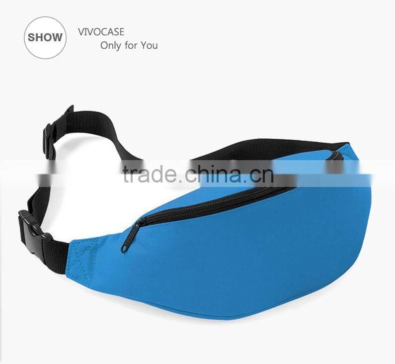 Cheap Simple Polyester Oxford Running Waist Bag /fanny Pack