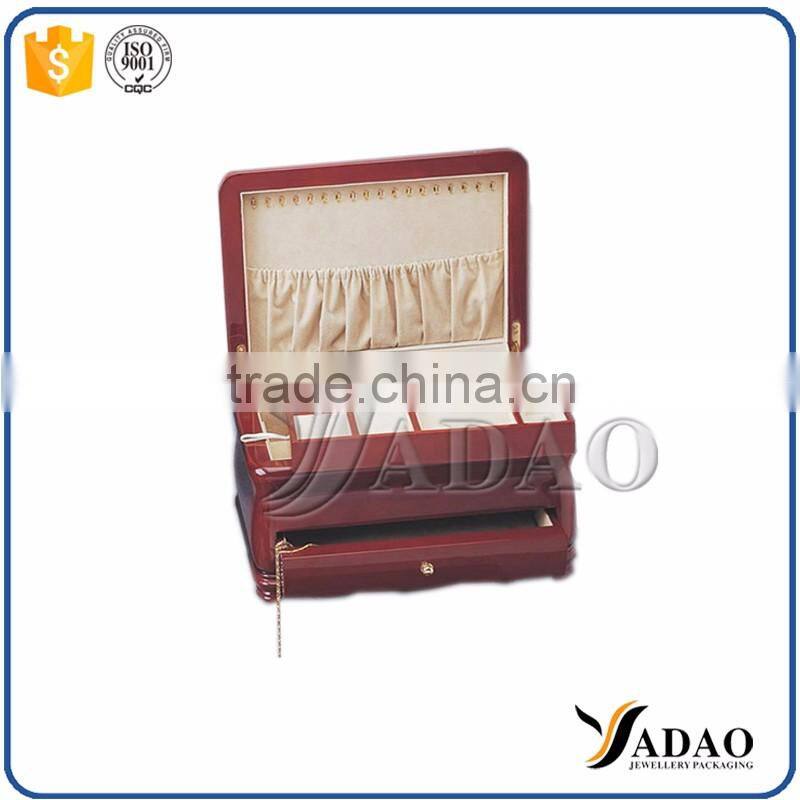 Wholesale cheap unfinished plywood antique jewelry boxes supplier