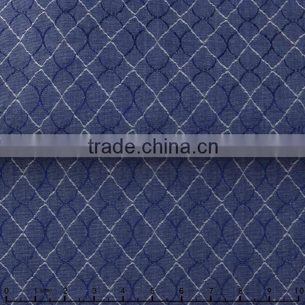 James new developed fashion jacquard regular soft shirting fabrics