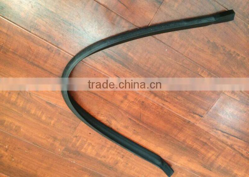 XCMG excavator seal rubber between up and bottom windshild for xugong
