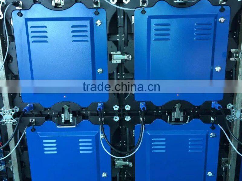 Indoor rental die-casting aluminium led display P6 indoor aluminum cabinet LED rental display