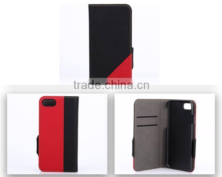 Customized 2016 New Design protective phone wallet case for iphone 7 plus