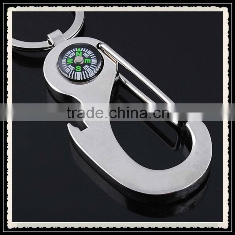 OEM metal handle held bottle opener,zinc alloy opener with keyring