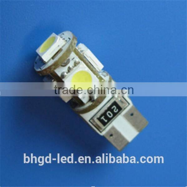 2w smd car detecting light/red coated cob led light/mobil canbus detector light