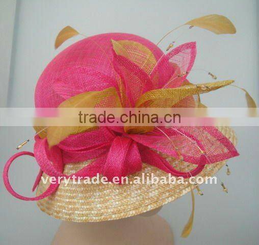sinamay fascinator hats