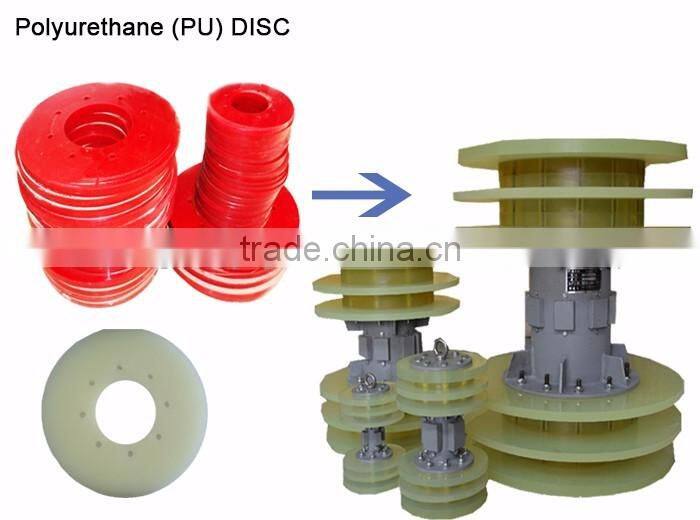 friction disc for pipeline cleaning pig