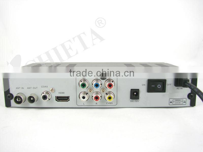Full HD 1080P DVB-T2 Digital TV Set Top Box MPEG4 H.264 TV Tuner