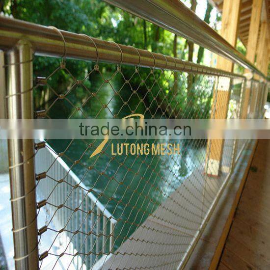 stainless steel aviary rope wire mesh