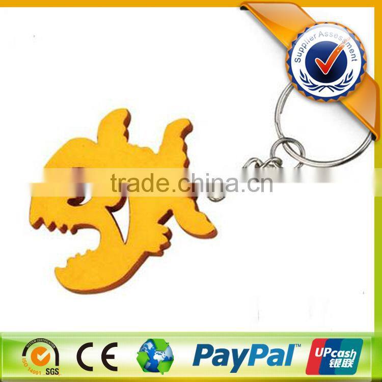 Custom Shaped Metal Aluminum Beer Opener Keychain Promotion