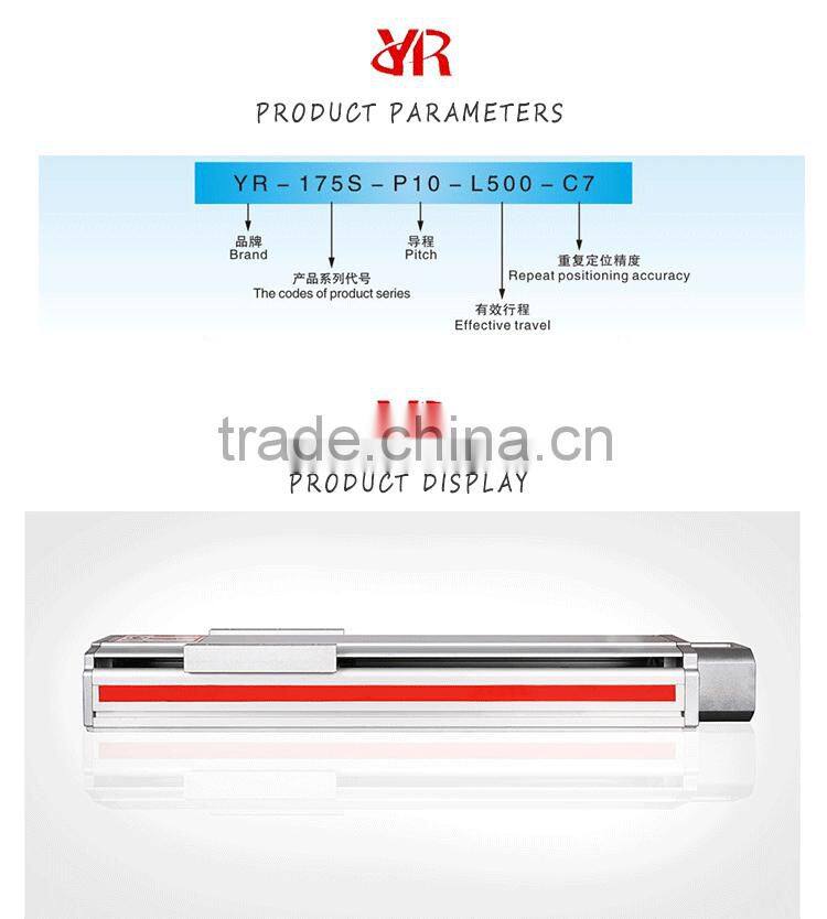 180kgs Load Capacity Heavy Load Multi Axis Industrial Robot Arm Motorized Linear Stage YR-175S