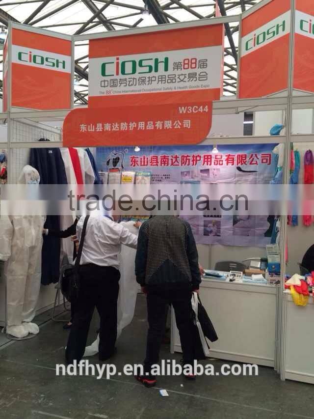 white nonwoven disposable coverall