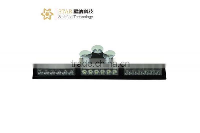 3W*18 LED auto strobe light visor lighting