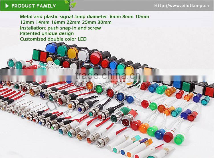 IP67 waterproof telefono plastic 8mm 24v blue led crystal light fittings