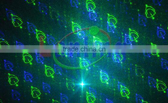 8 gobos Mini Laser Light