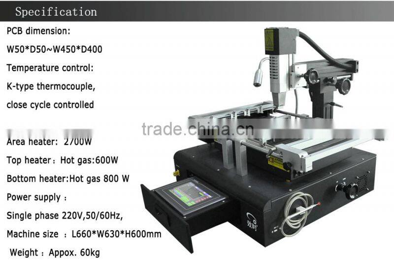 Very cheap price SP380II reflow soldering and desoldering bga chip machine for computer motherboard
