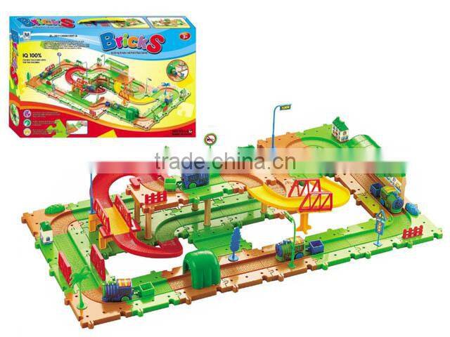 Battery operated indoor electric train