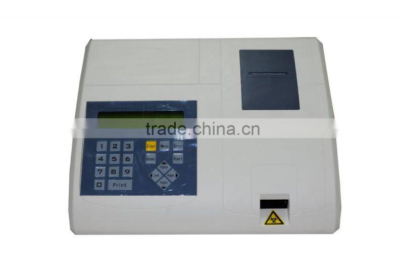 CE&ISO approved LCD monitor Semi-Auto Urine Analyzer RUA-100 for PH, Nitrite, Protein Glucose, occult blood, bilirubin