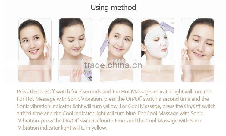 Cold and Hot Light Spa face tight skin care device