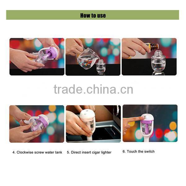 Car aroma diffuser &cool mist car humidifier all in one! cheap price