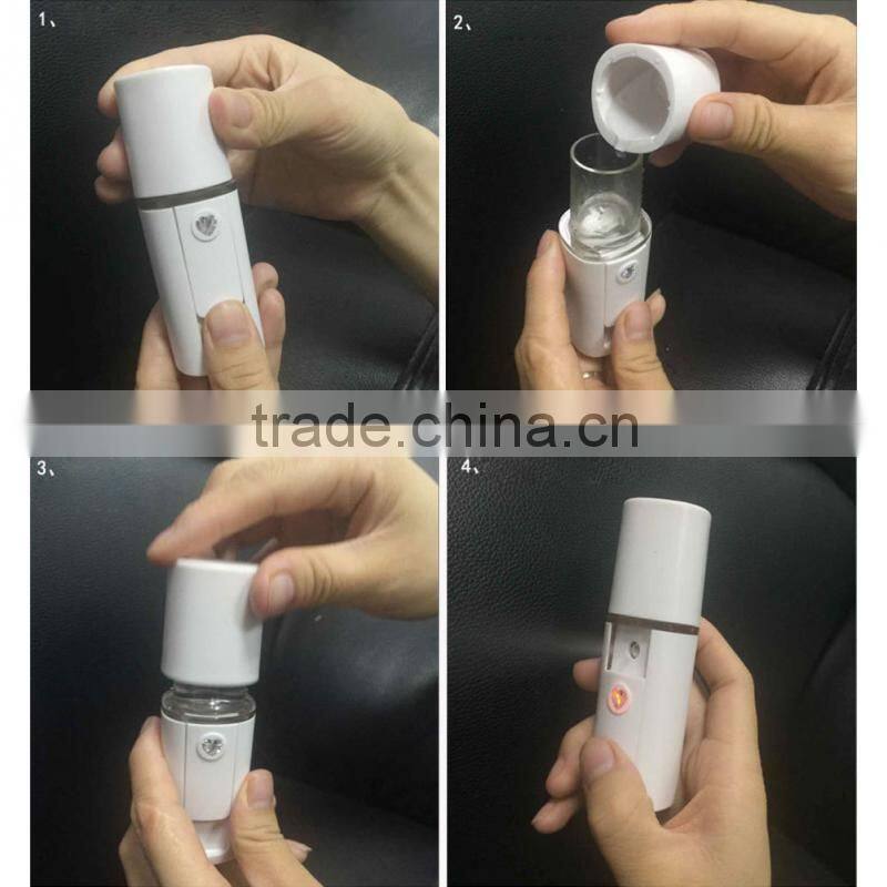 Hot Sale cool facial steamer Handheld Facial Nano mist spray
