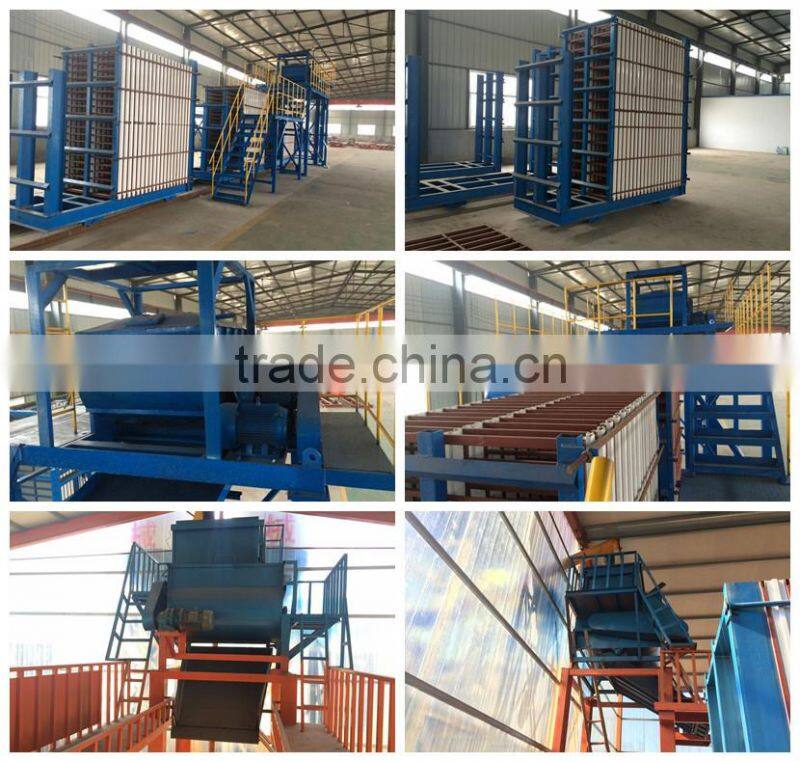 PLC control cement eps samart boards machine