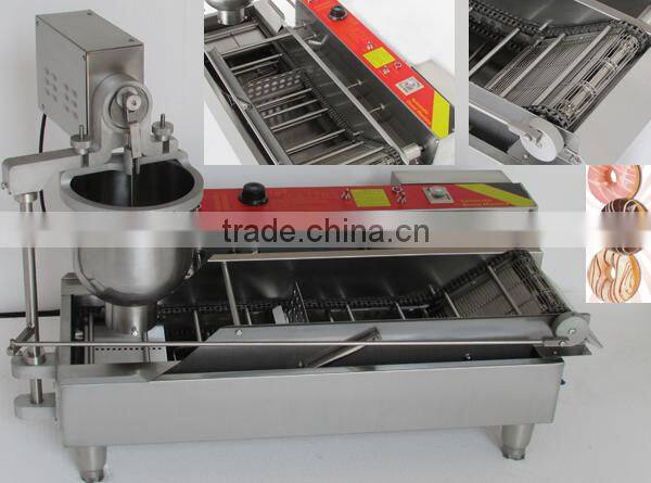 Stainless steel equipment for the production of donuts, yeast donut machine, donuts frying machine