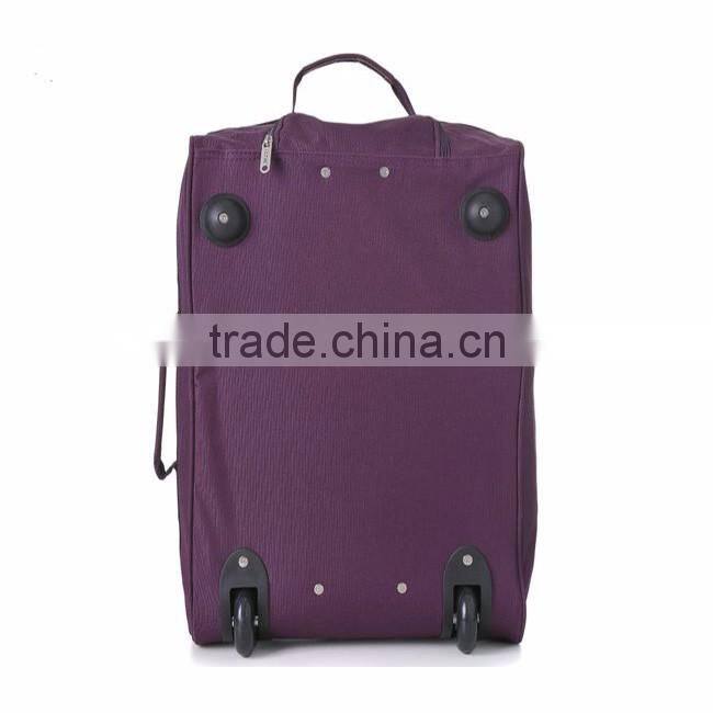 21 Inch carry on wheeled travel laptop bag trolley