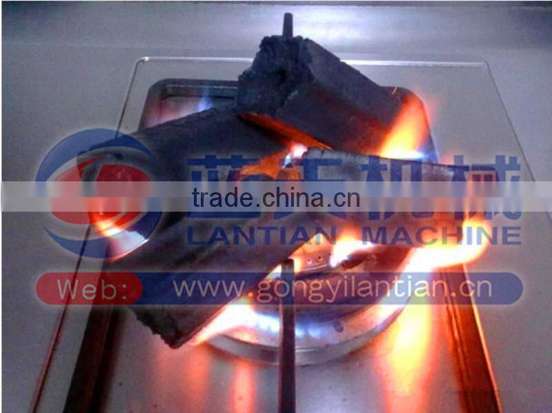 Enviromental protection with smokeless straw briquette machine