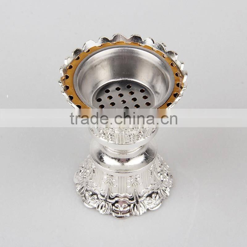 2016 new hot sell i Beautiful and Luxury metal pot Lotus Incense burner with Accurate made