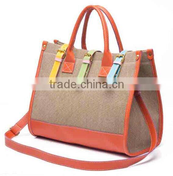 Personality Casual canvas bag women hand bag