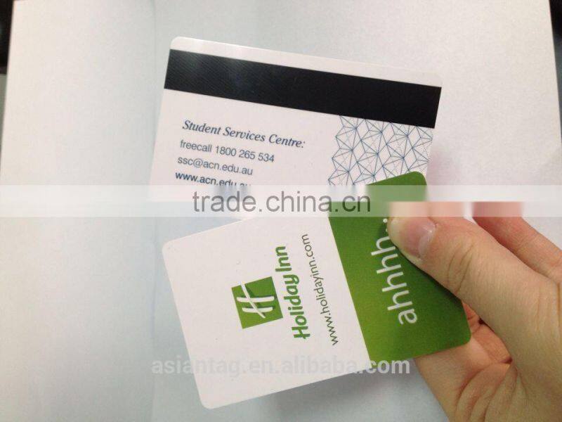Plastic pvc barcode card
