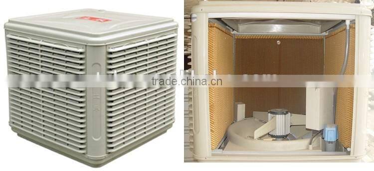 Agricultural equipment evaporative cooling pad water air cooler