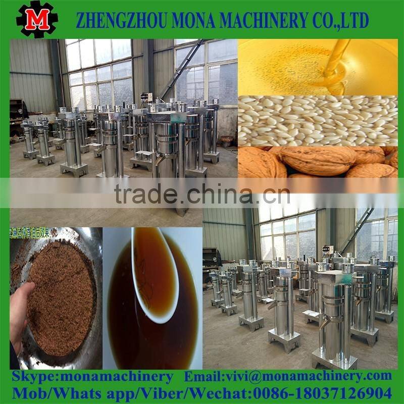 MONA factory Hydraulic Oil Press machine for seeds made in China