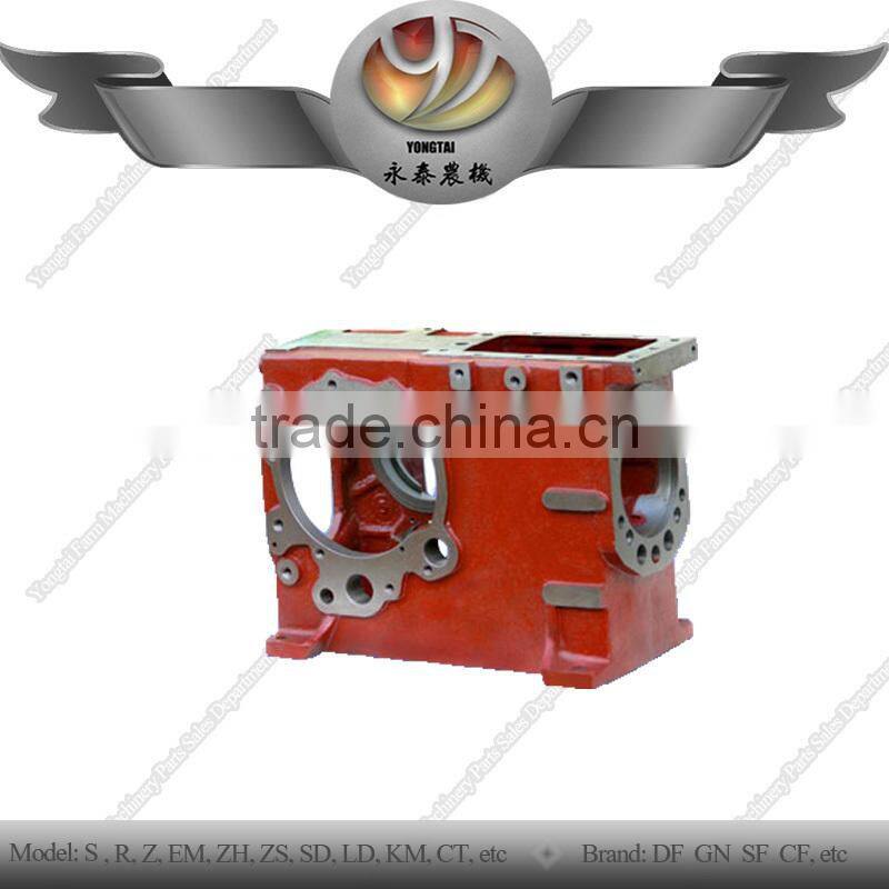 R176 cylinder block for tractors, walking tractor R176 cylinder block