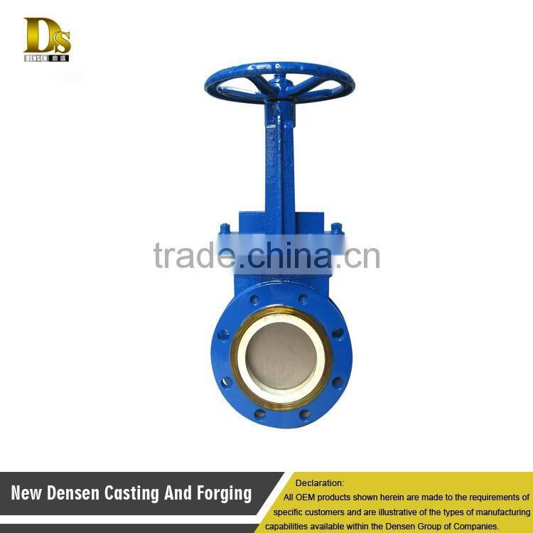China supply manual operated casting iron rising stem gate valves