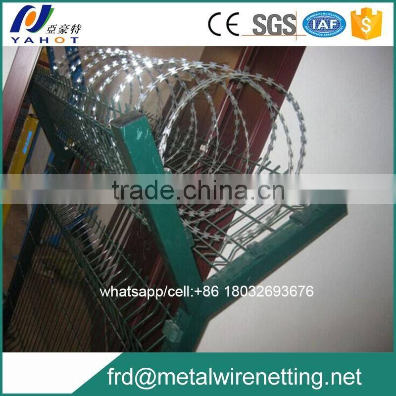 indian price razor barbed wire machine/low price barbed wire razor machine