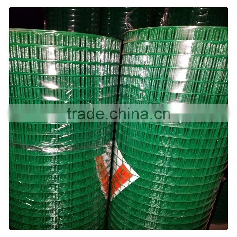 1*30m PVC coated welded wire mesh / 1*20m 1/2 inch galvanized welded wire mesh cheap