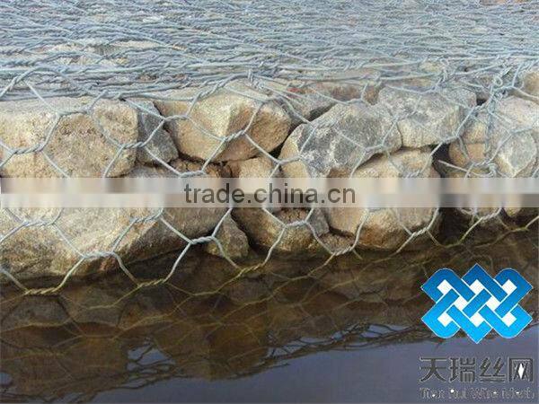 galvanized+PVC coated gabions/gabion box/gabion mesh/mattress