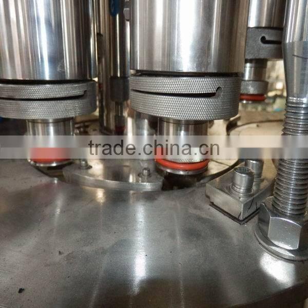 Automatic 4 In 1 PET Bottle Hot Filling Machine For Mango Or Apple