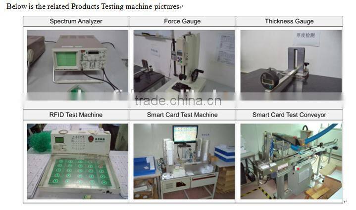 Factory Price Material pvc 125KHZ Smart cards pvc plastic Inlay sheet