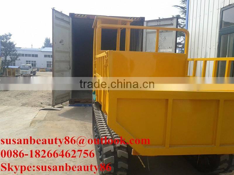 electric mini dumper crawler dumper 600kg