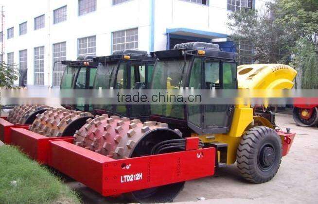 New Road Roller Price 12tons - LUTONG LTD212H Hydraulic Double Drive Compactor Machine