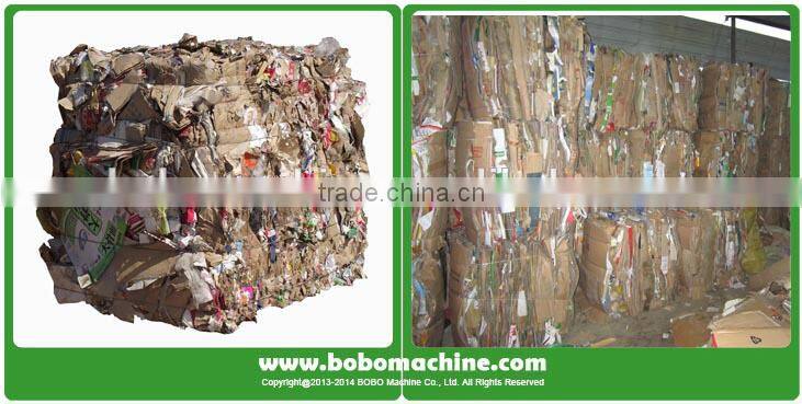 Press machine for recycled waste paper