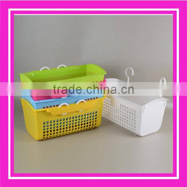 bathroom hanging basket / plastic bathroom basket / small plastic baskets