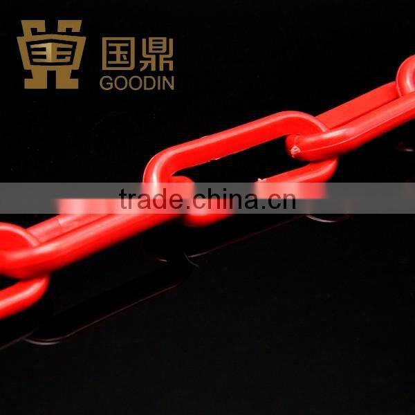 PLASTIC LONG LINK CHAIN FOR WARNING POST AND BOLLARD