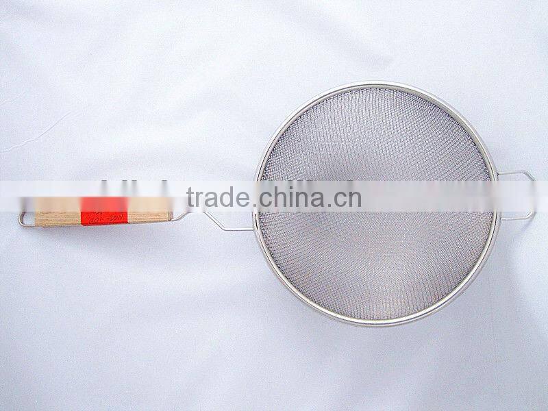 SS double mesh oil strainer