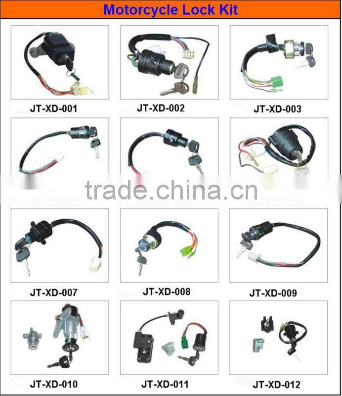 motorcycle fuel tank lock with keys best factory price