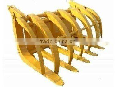 Hay loader for wheel loader