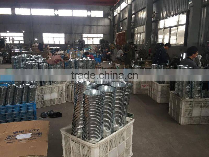 Galvanized Floral Bucket