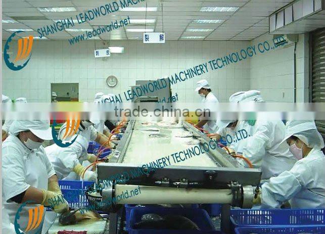 frozen poultry dividing production line for meat, port, beef